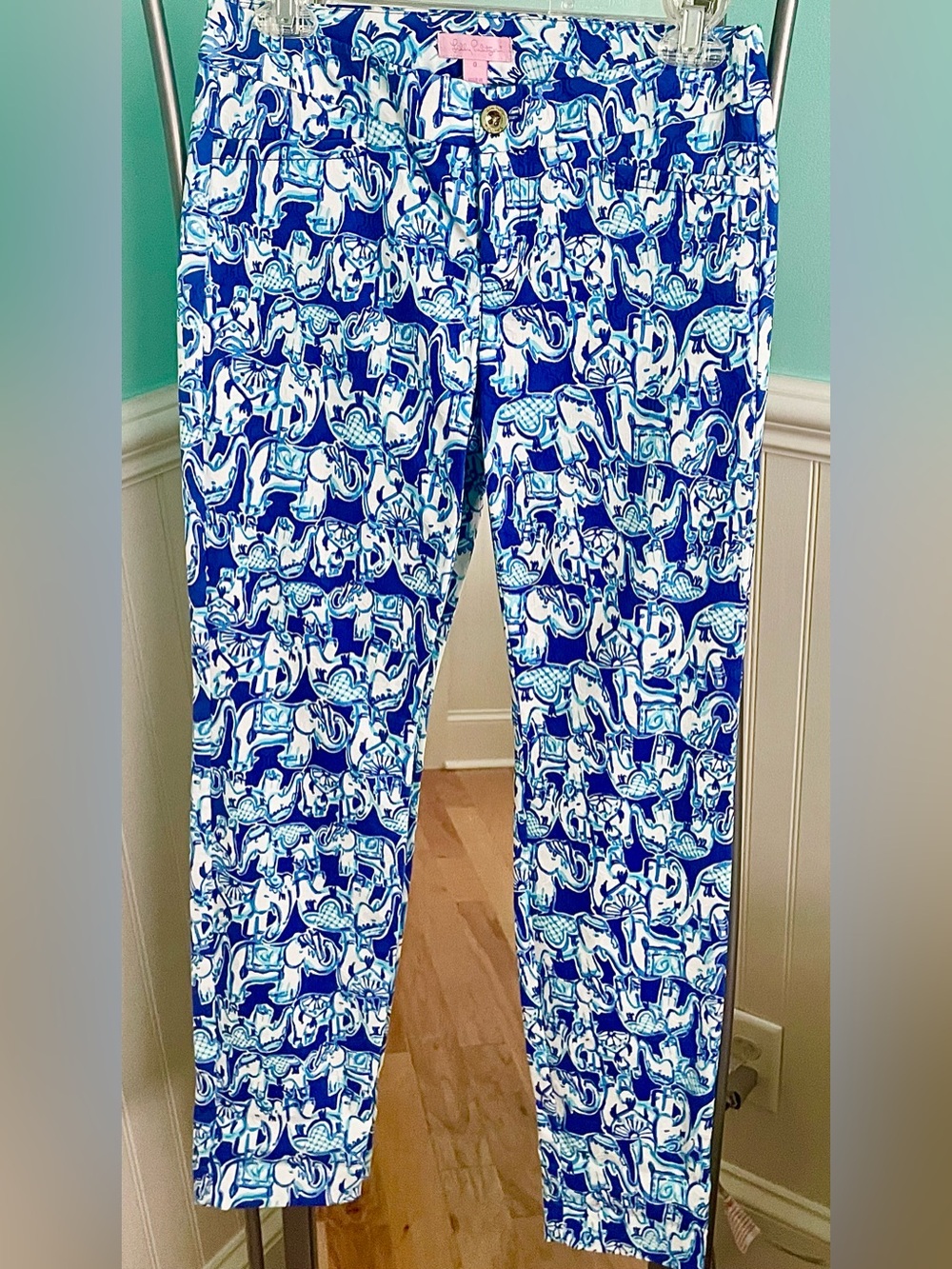Lilly Pulitzer Kelly cropped pants in Get Trunky